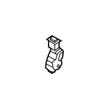 Ford HU5Z-58613D60-C Latch, Rear Passenger Side