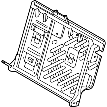 Ford LX6Z-99613A39-C Seat Back Frame, Rear Driver Side