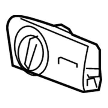Mercury Headlight Switch - 4F2Z-11654-BAA