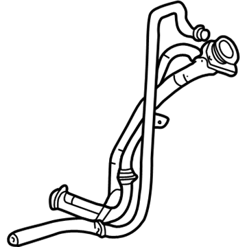 Mercury Monterey Fuel Filler Neck - 5F2Z-9034-AA