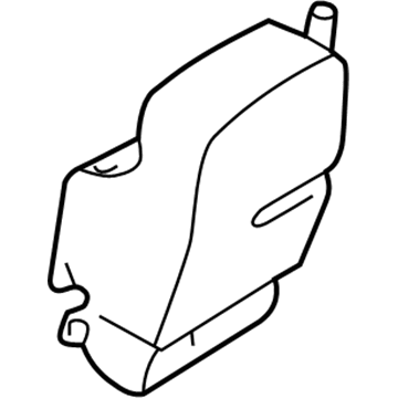 Ford YS4Z-54203A41-AA Pad, Front Driver Side