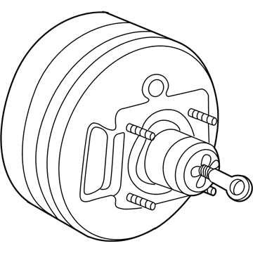 Mercury Brake Booster - 6L8Z-2002-B