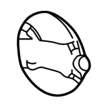 Ford 8R3Z-63405A26-A Fuel Door