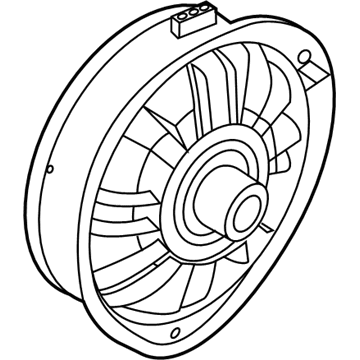 Lincoln LC5Z-18808-GA Rear Driver Speaker