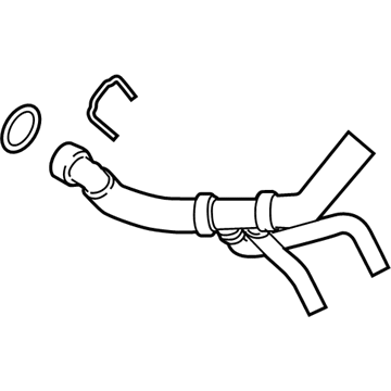 Ford FL3Z-8286-C Lower Hose