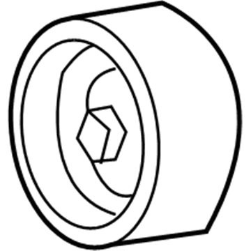 Mercury F65Z-8678-AAA Serpentine Idler Pulley