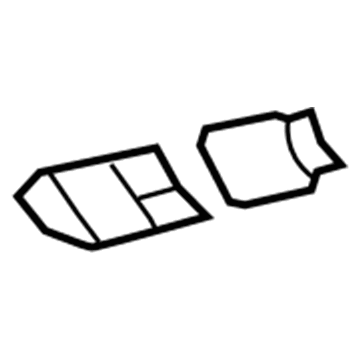 Ford Exhaust Heat Shield - 6L3Z-5E258-A
