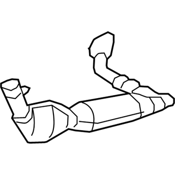Ford Catalytic Converter - 8L3Z-5E212-E