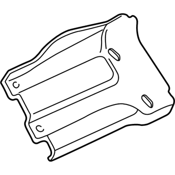 1994 Ford E-150 Econoline Engine Mount Bracket - F2UZ6028A