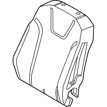 Ford DM5Z-5864810-F Seat Back Pad
