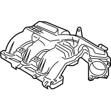 Ford 7T4Z-9424-D Intake Manifold, Upper