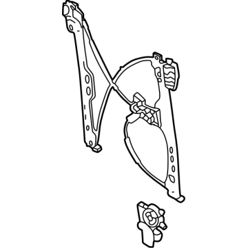 2021 Ford Bronco Window Regulator - M2DZ-7823200-A