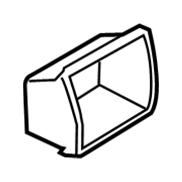 Ford CJ5Z-7813546-AB Storage Box, Rear