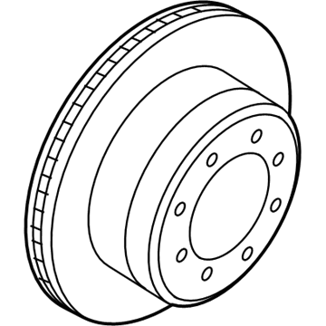 Ford PC3Z-2C026-C Rotor, Rear