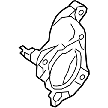 Ford HC3Z-2B636-A Mount Plate, Passenger Side