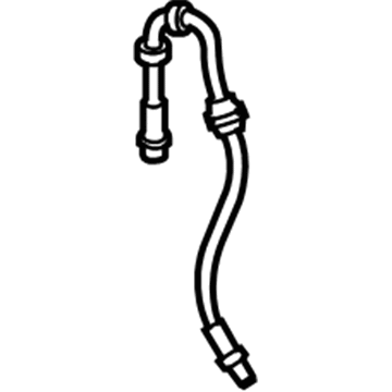 Ford 2T1Z-2078-A Flex Hose, Front