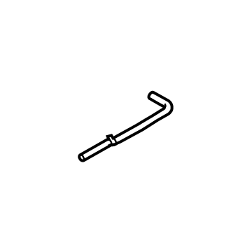 Ford FL3Z-8075-A Overflow Hose, Upper