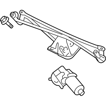 Ford 6L2Z-17508-AA Motor & Linkage