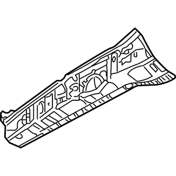 Ford 8A4Z-16B044-A Upper Reinforcement