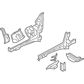 Ford 8F9Z-16054-A Apron/Rail Assembly