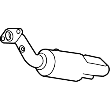 Ford FL1Z-5E212-A Catalytic Converter, Driver Side