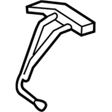 Lincoln Muffler Hanger Straps - FL1Z-5260-A