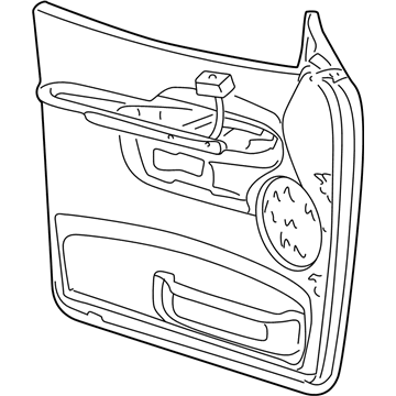 Ford 3L2Z-7823942-AAA Door Trim Panel