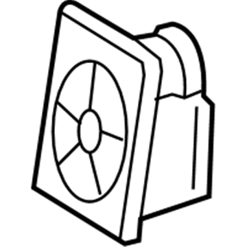 Ford 3F2Z-17D696-AB Motor Assembly, Front