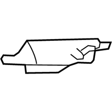 Ford 3L2Z-7829019-BB Headliner Bracket, Rear Driver Side