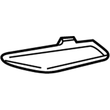 Ford YF1Z-54047A74-AAA Mat, Front Center
