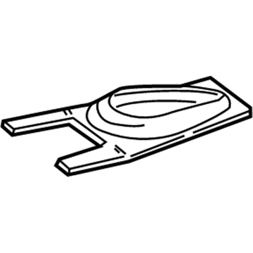2001 Mercury Sable Center Console Base - YF4Z54044D90AAA