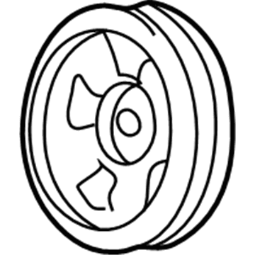 Ford 2L3Z-3A733-AA Pulley