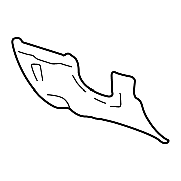 Lincoln XW4Z-5404459-EAA Column Cover