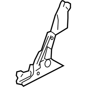 Lincoln 6L1Z-78600M47-AA Motor & Bracket