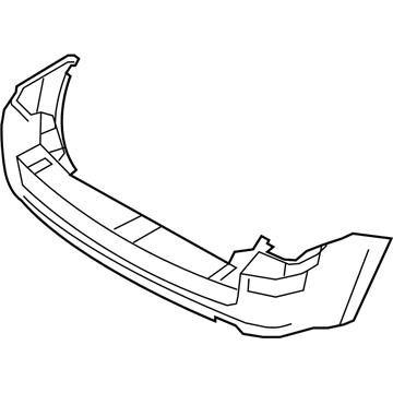 Mercury Bumper - 8E6Z-17K835-APTM