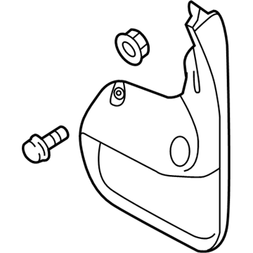 Ford AM5Z-16A550-B Mud Guard