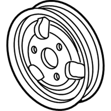 Mercury 6L2Z-3A733-AA Pulley
