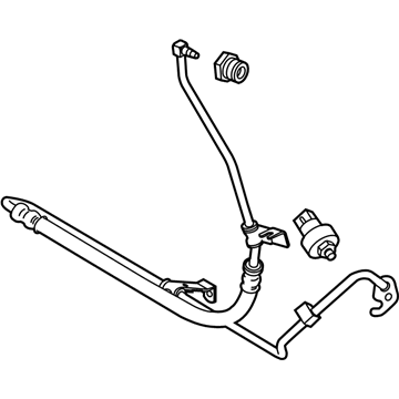Ford Power Steering Hose - 9R3Z-3A719-E