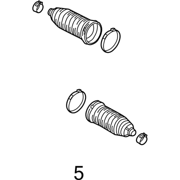 Ford DG9Z-3332-A Tie Rod Boot