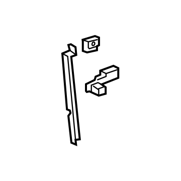Ford HC3Z-9941041-A Outer Pillar, Rear Driver Side