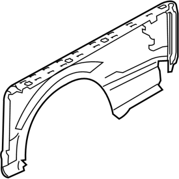 Ford HC3Z-9627840-A Side Panel, Outer Passenger Side