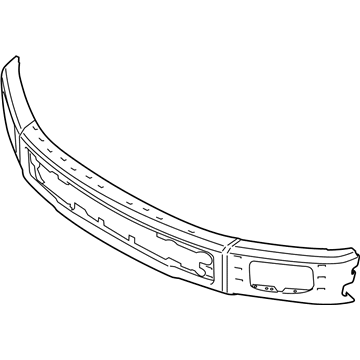 Ford F-150 Bumper - FL3Z-17757-HPTM