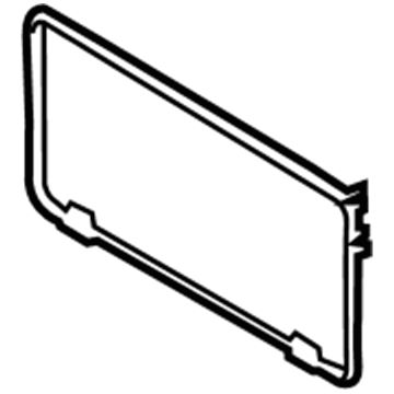 Ford FL3Z-17A385-B License Bracket, Front