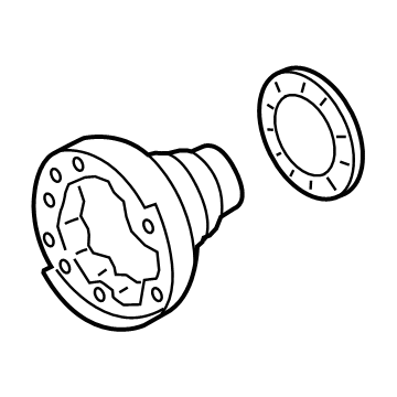 Ford HR3Z-4851-B Flange