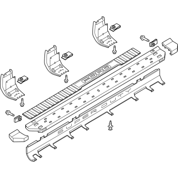 Ford NC3Z-16451-JA Running Board, Driver Side