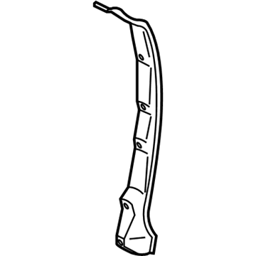 2020 Lincoln MKZ Door Seal - DP5Z-5420521-A