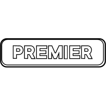 Mercury Mountaineer Emblem - 8L9Z-7842528-B