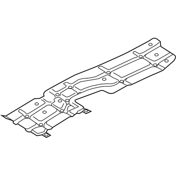 Ford Fuel Tank Skid Plate - HC3Z-9K036-B