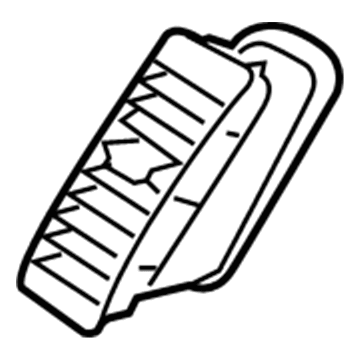 Ford DG1Z-19893-AA Louver, Center Passenger Side