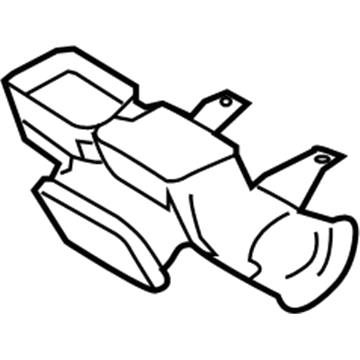 Ford 8A5Z-18C433-B Floor Duct, Inner